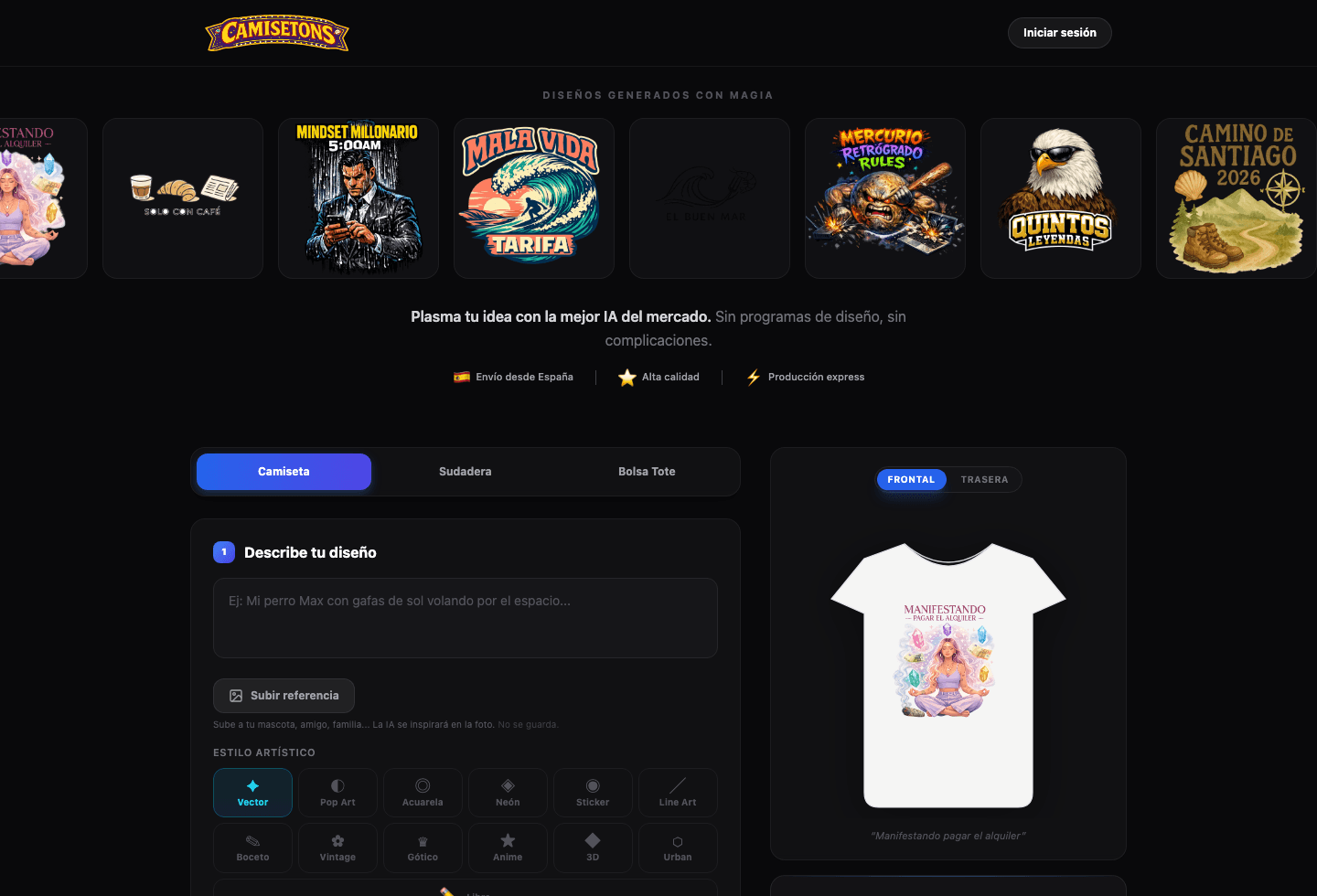 Captura de Camisetons