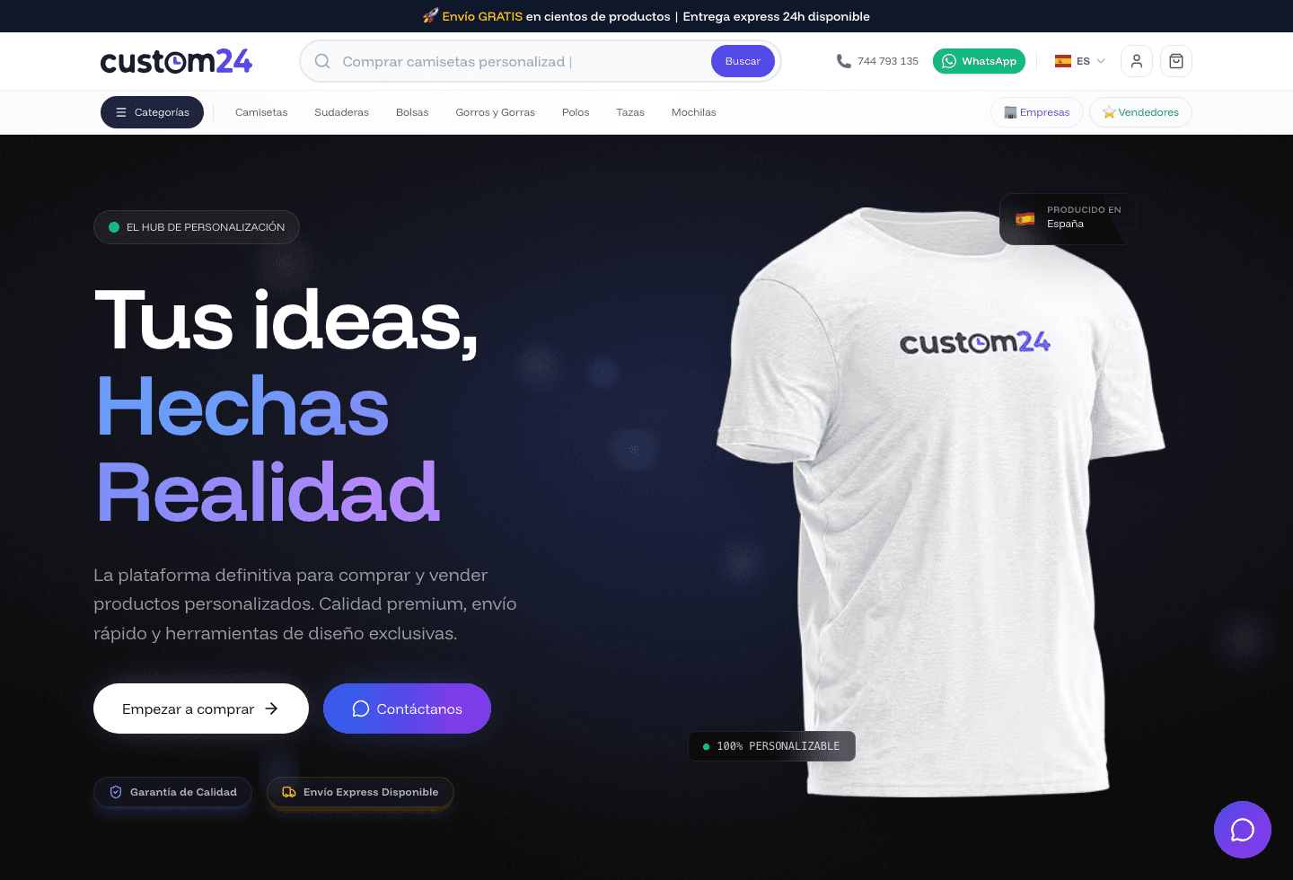 Captura de Custom24